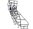 Map of Lake County, CA