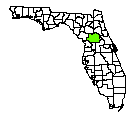 Map of Marion County, FL