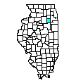 Map of Grundy County, IL