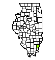 Map of White County, IL