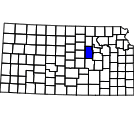 Map of Dickinson County