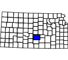 Map of Reno County