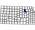 Map of Riley County