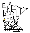 Map of Traverse County, MN