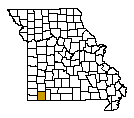 Map of Barry County, MO