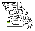 Map of Jasper County, MO