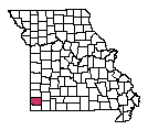 Map of Newton County, MO