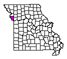 Map of Platte County, MO