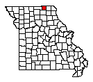 Map of Schuyler County, MO