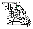 Map of Shelby County, MO