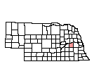 Map of Butler County, NE