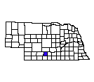 Map of Gosper County, NE