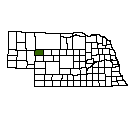 Map of Grant County, NE
