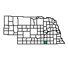 Map of Nuckolls County, NE