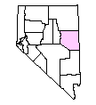Map of White Pine County, NV