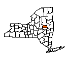 Map of Fulton County, NY