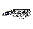 Map of Buncombe County, NC