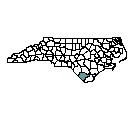 Map of Columbus County, NC
