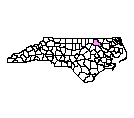 Map of Halifax County, NC