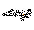 Map of Wayne County, NC
