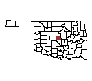 Map of Oklahoma County, OK