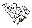 Map of Charleston County, SC