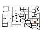 Map of McCook County, SD