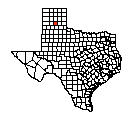 Map of Armstrong County, TX