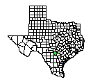 Map of Bexar County, TX