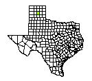 Map of Carson County, TX