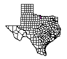Map of Clay County, TX
