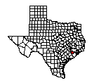 Map of Fort Bend County, TX