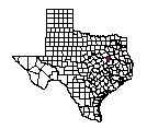Map of Freestone County, TX