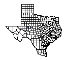 Map of Glasscock County, TX