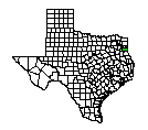 Map of Harrison County, TX