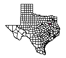 Map of Henderson County, TX