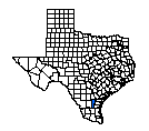 Map of Jim Wells County, TX