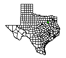 Map of Kaufman County, TX