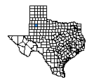 Map of Lubbock County, TX