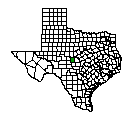 Map of McCulloch County, TX