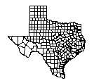 Map of Marion County, TX