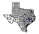 Map of Montgomery County, TX