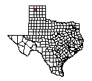 Map of Moore County, TX