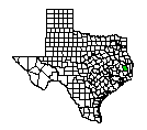 Map of Tyler County, TX