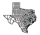 Map of Walker County, TX