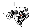 Map of Williamson County, TX