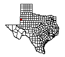 Map of Yoakum County, TX