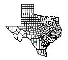 Map of Zavala County, TX