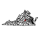 Map of Cumberland County, VA