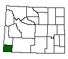 Map of Uinta County